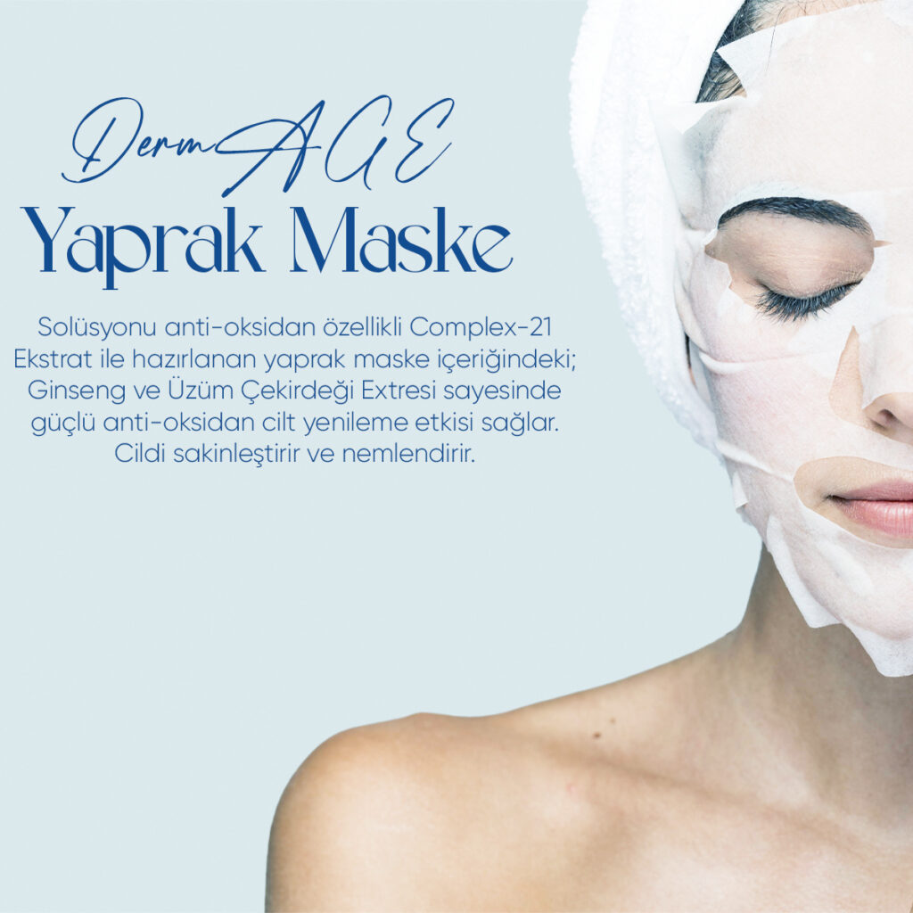 DermAGE Yaprak Maske